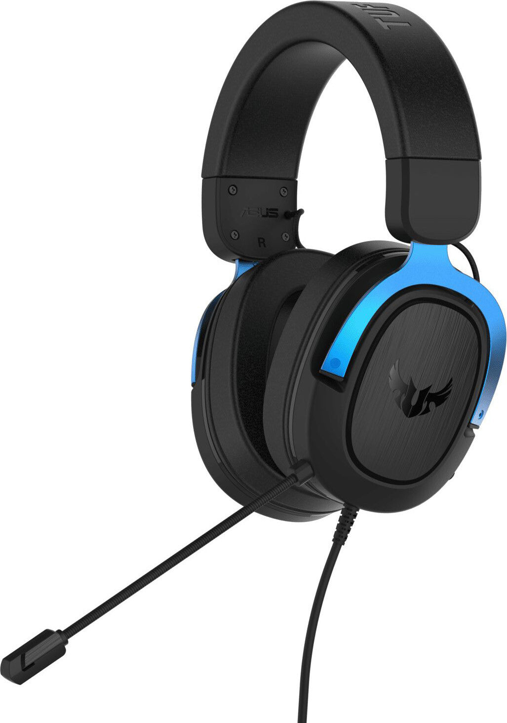 ASUS TUF Gaming H3 - Auriculares - Tamaño completo - Con cable - Conector de 3,5 mm - Negro, Azul