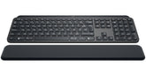 Logitech MX Keys - Teclado - retroiluminação - Bluetooth, 2.4 GHz - Francês - grafite