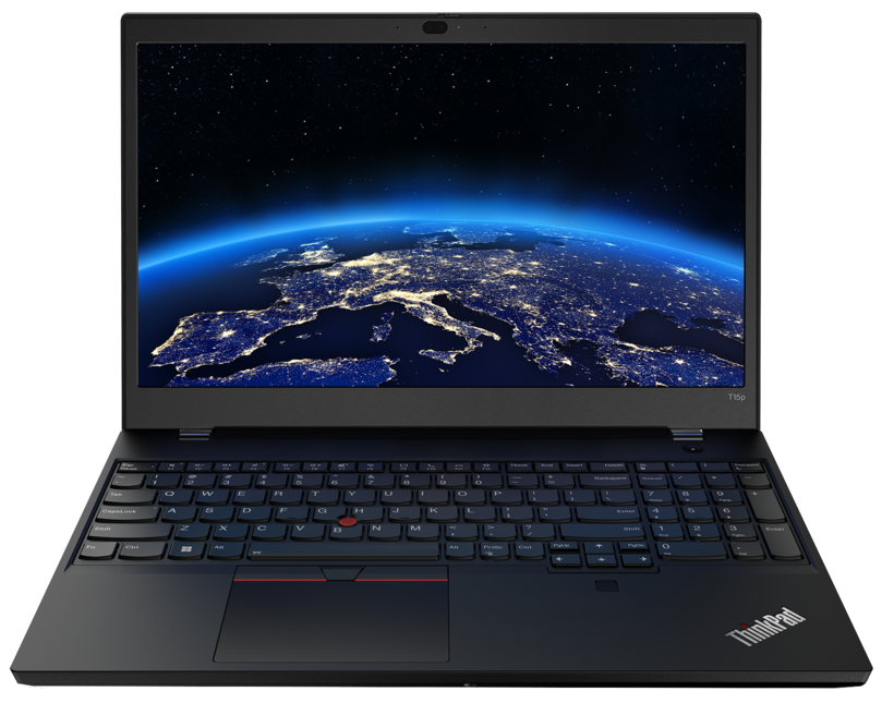 Lenovo ThinkPad T15p Gen 3 21DA - Intel Core i7 12700H / 2.3 GHz - Win 10 Pro 64-bit (inclui Licença Windows 11 Pro) - GF RTX 3050  - 16 GB RAM - 512 GB SSD TCG Opal Encryption 2, NVMe, Value - 15.6" IPS 1920 x 1080 (Full HD) - Wi-Fi 6E - preto - kbd