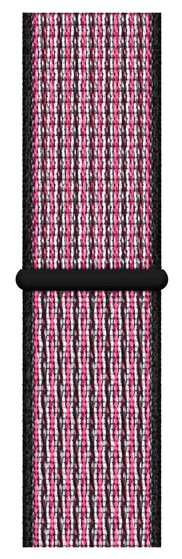 Apple 40mm Nike Sport Loop - Watch Strap for Smart Watch - Regular size - pink blast, true berry - for Watch (38mm, 40mm, 41mm)