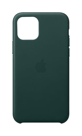 APPLE CAPA IPHONE 11 PRO 5.8 LEATHER CASE - FOREST GREEN