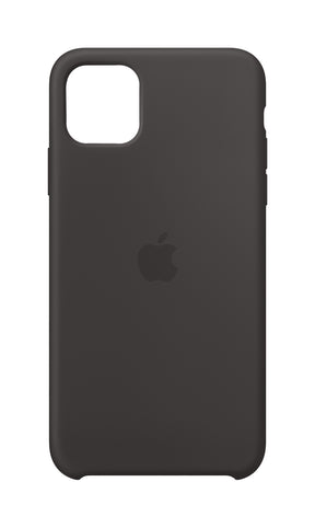 APPLE CAPA IPHONE 11 PRO 6.5 MAX SILICONE CASE - BLACK