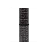 Apple 40mm Nike Sport Loop - Watch Strap for Smart Watch - Regular size - Black - for Watch (38mm, 40mm, 41mm)