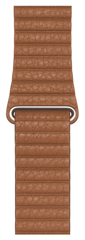 44mm Saddle Brown Leather Loop - Large