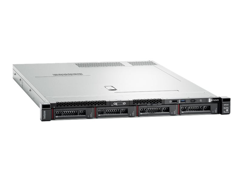 Lenovo ThinkSystem SR530 7X08 - Servidor - montável em bastidor - 1U - 2-way - 1 x Xeon Silver 4208 / 2.1 GHz - RAM 16 GB - SAS - hot-swap (permuta) 2.5" compartimento(s) - sem HDD - Matrox G200 - GigE - sem SO - monitor: nenhum