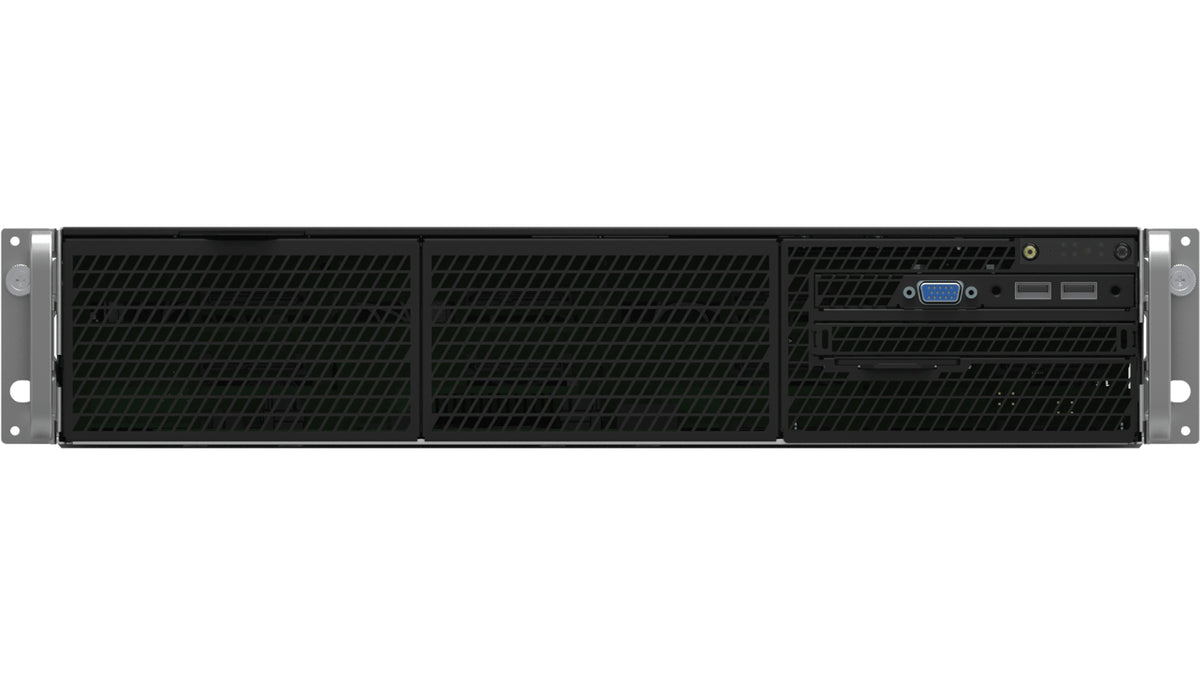 Intel Server Chassis R2312WFXXX - Servidor - montável em bastidor - 2U - 2-way - sem CPU - SAS - hot-swap (permuta) 2.5", 3.5" compartimento(s) - sem HDD - monitor: nenhum