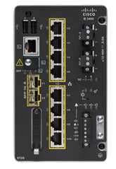 Cisco Catalyst IE3400 Rugged Series - Network Advantage - switch - Managed - 8 x 10/100/1000 + 2 x Gigabit SFP - DIN rail mountable - DC power