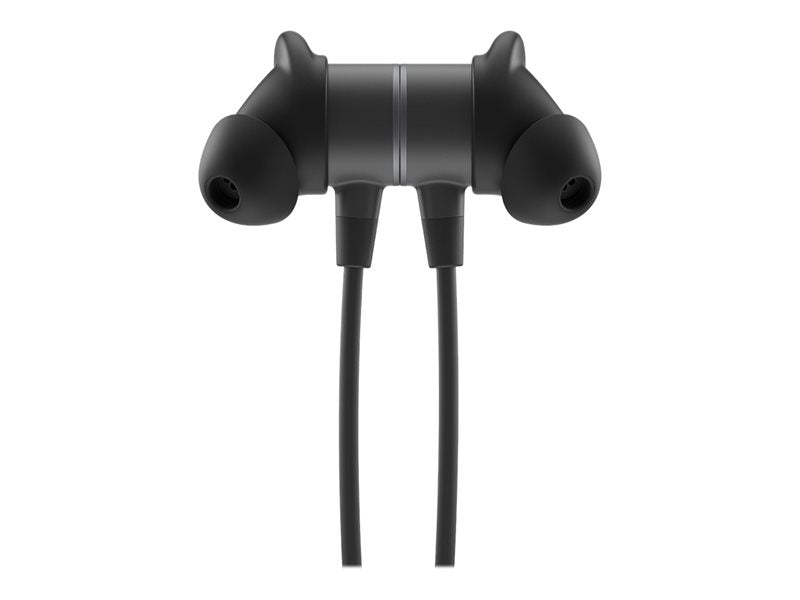 Logitech Zone Wired Earbuds - Headphones - In-Ear - With Cable - 3.5mm Jack - Noise Isolation - Graphite - UC Optimized