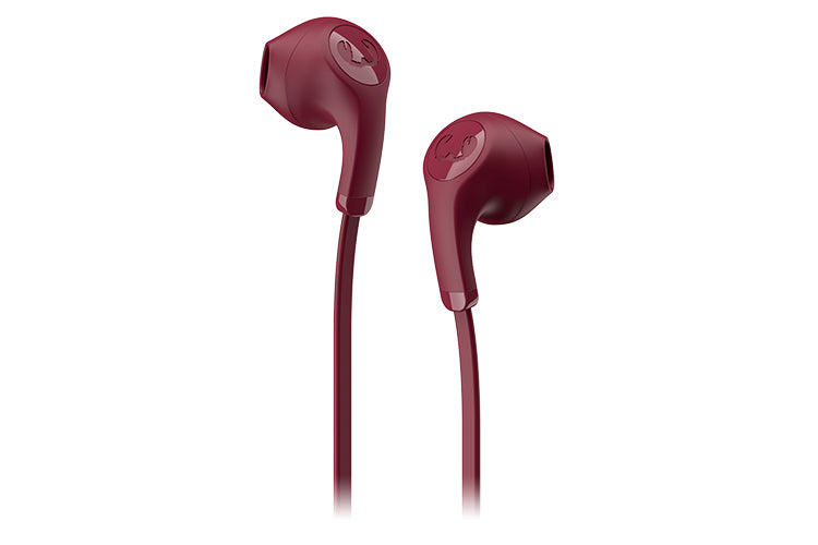 Fresh 'n Rebel Flow Wireless - Auriculares intrauditivos con micrófono - Intrauditivos - Bluetooth - Inalámbricos - Rojo rubí