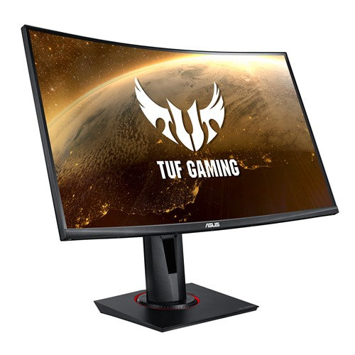 ASUS TUF Gaming VG27VQ - Monitor LED - gaming - curvo - 27" - 1920 x 1080 Full HD (1080p) @ 165 Hz - VA - 400 cd/m² - 3000:1 - HDR10 - 1ms - HDMI, DVI-D, DisplayPort - altavoces - negro