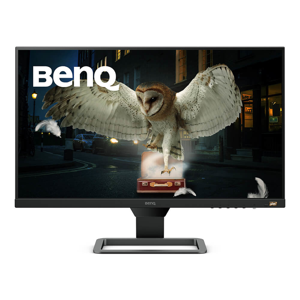 BenQ EW2780 - Pantalla LED - 27" - 1920 x 1080 Full HD (1080p) @ 60 Hz - IPS - 250 cd/m² - 1000:1 - 5 ms - HDMI - altavoces - gris metalizado