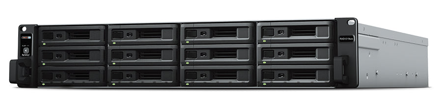 Synology RXD1219sas Expansion Unit - Storage Enclosure - 12 Bays (SAS) - Rack Mountable - 2U