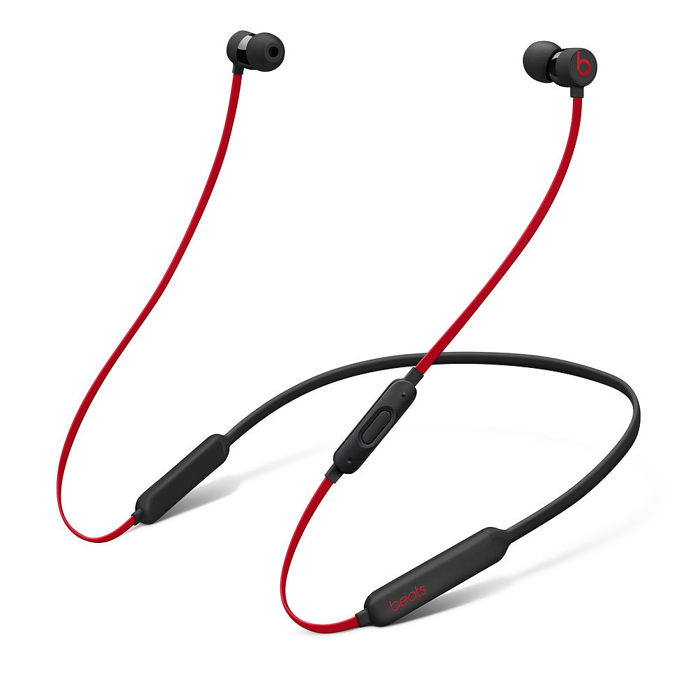 Beats X - The Beats Decade Collection - in-ear headphones with microphone - in-ear - bluetooth - wireless - noise isolation - red, defiant black - for iPad/iPhone/iPod