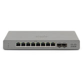 Cisco Meraki Go GS110-8P - Switch - Managed - 8 x 10/100/1000 (PoE+) + 2 x SFP (mini-GBIC) (uplink) - desktop, wall mountable - PoE+ (67W)