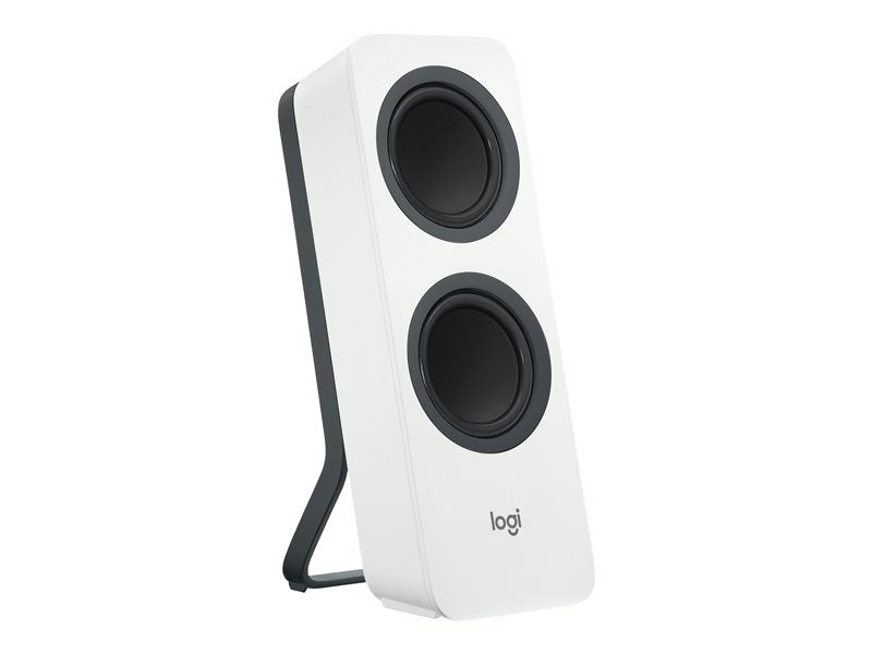 Logitech Z207 - Altavoces - para PC - 2.0 canales - inalámbrico - Bluetooth - 5 Watt (Total) - blanco (980-001293)