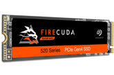 Seagate FireCuda 520 ZP1000GM3A002 - SSD - 1 TB - internal - M.2 2280 - PCIe 4.0 x4 (NVMe)