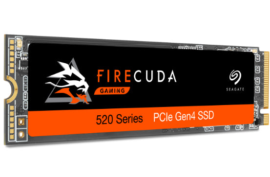 Seagate FireCuda 520 ZP1000GM3A002 - SSD - 1 TB - internal - M.2 2280 - PCIe 4.0 x4 (NVMe)