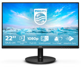 MONITOR PHILIPS LED 22 (21.5) 16:9 FHD VGA HDMI 221V8/00