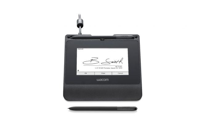 Wacom STU-540 - Signature Terminal with LCD monitor - 10.8 x 6.5 cm - electromagnetic - with cable - serial, USB 2.0 - black