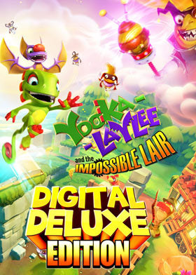Yooka Laylee and the Impossible Lair - Deluxe Edition - Win - ESD - Activation Key must be used on a valid Steam account