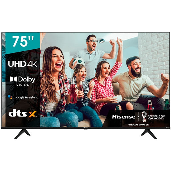 HISENSE LED TV 75 4K HDR10+ SMART TV VIDAA U 5.0 75A6G