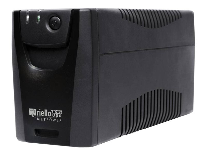 Riello UPS Net Power NPW 800 - UPS - AC 220/230/240 V - 480 Watt - 800 VA - USB - conectores de salida: 2 - Alemania - negro (NPW 800 DE)