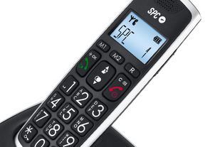 SPC Telefone Comfort Kaiser Duo Preto