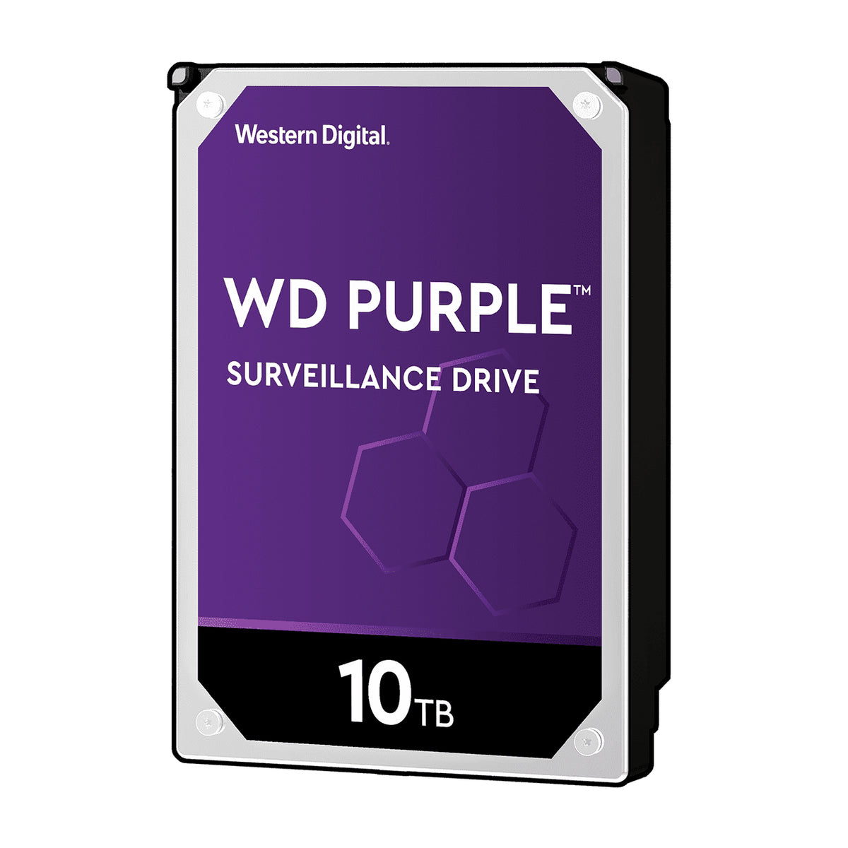 WD Purple WD102PURZ - Hard disk - 10 TB - internal - 3.5" - SATA 6Gb/s - 7200 rpm - buffer: 256 MB