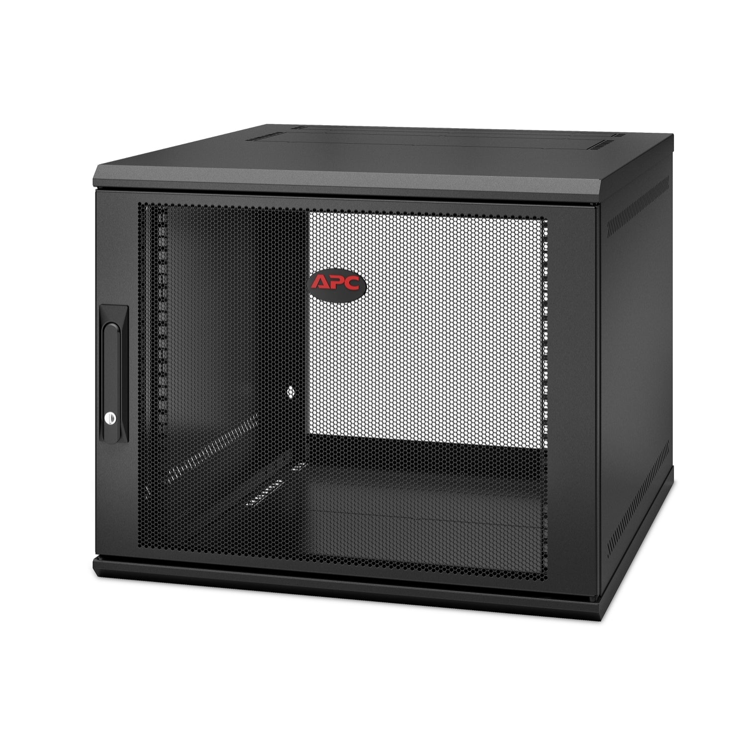 APC NetShelter WX AR109SH6 - Enclosure - Wall Mount - Black - 9U - 19"