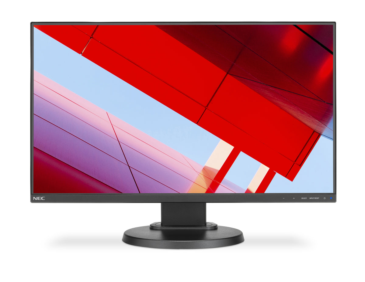 NEC MultiSync E242N - LED Monitor - 24" - 1920 x 1080 Full HD (1080p) @ 60 Hz - IPS - 250 cd/m² - 1000:1 - 6 ms - HDMI, VGA, DisplayPort - speakers - black