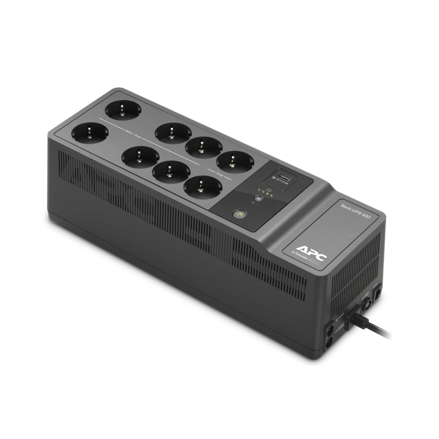 APC BACK-UPS 650VA 230V USB-C Y UN PUERTO DE CARGA