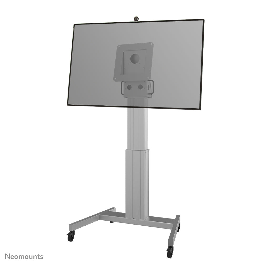 Neomounts by Newstar Select NM-HUB2LIFTSILVER - Cart - motorized - for interactive whiteboard - silver - screen size: 50"-51" - mounting interface: 350 x 350 mm - for Microsoft Surface Hub 2S 50"