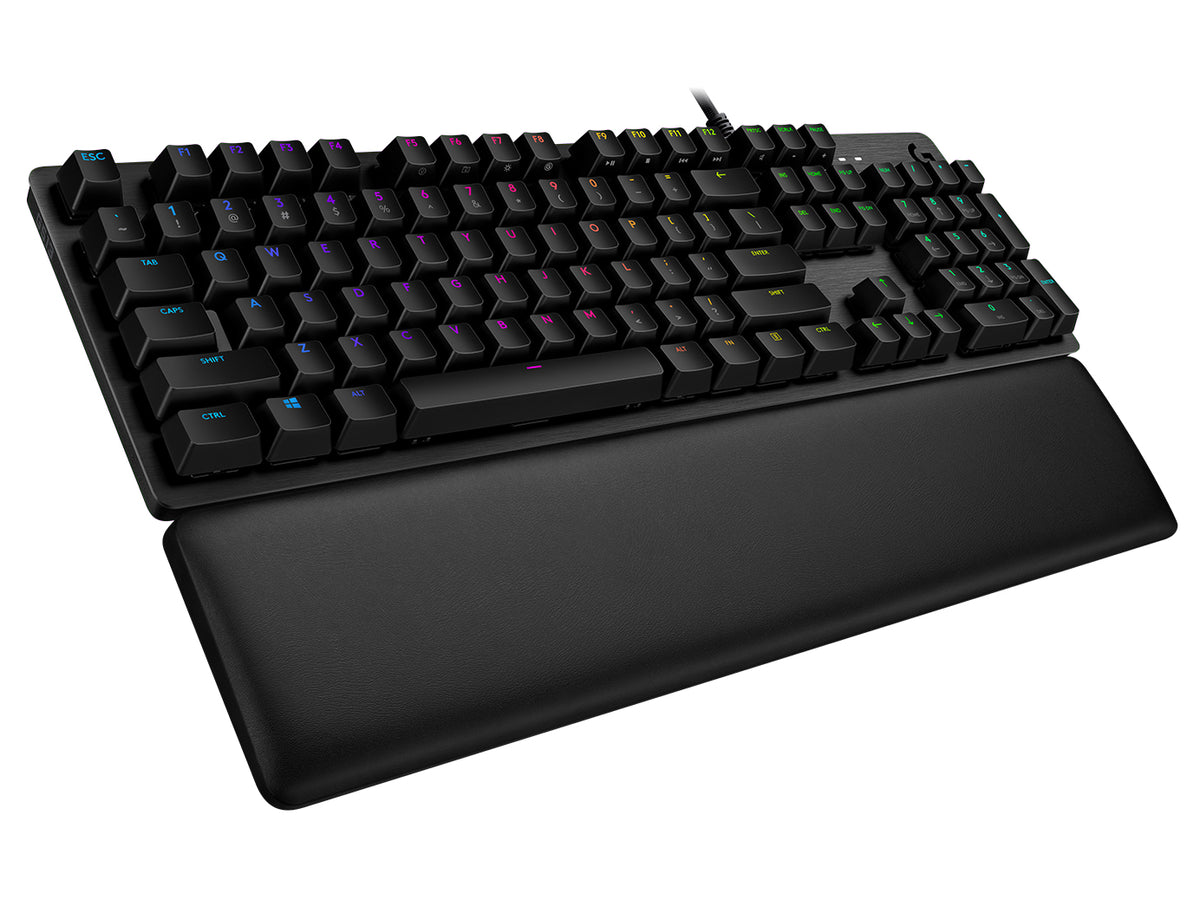 Logitech Gaming G513 - Keyboard - Backlight - USB - American International Standard - Switch: GX Brown Tactile - Charcoal