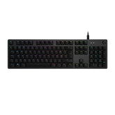 Logitech Gaming G512 - Keyboard - Backlight - USB - QWERTY - Dutch - Switch: GX Brown Tactile - Charcoal