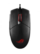 ASUS ROG Strix Impact II - Ratón - para diestros y zurdos - óptico - 5 botones - con cable - USB - negro - para ROG Strix G15, G17, ROG Zephyrus G14, M15, S15, S17, TUF Gaming F17, FX505, TUF505