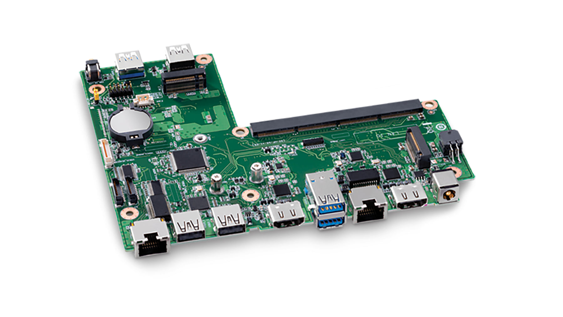 Intel Next Unit of Computing Rugged Board CMB1ABA - Placa-mãe - Element Carrier Board - USB 3.0 - Gigabit LAN - gráfico integrado - HD Audio