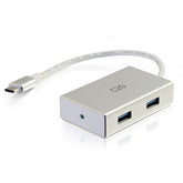 C2G USB-C Hub with 4 USB-A Ports - Hub - 4 x USB 3.1 - desktop