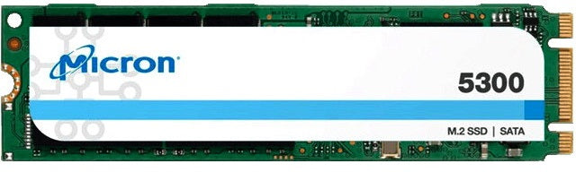 Micron 5300 - SSD - 240 GB - internal - M.2 - SATA 6Gb/s - for ThinkAgile HX1330 Appliance, HX33XX Certified Node, HX7530 Appliance