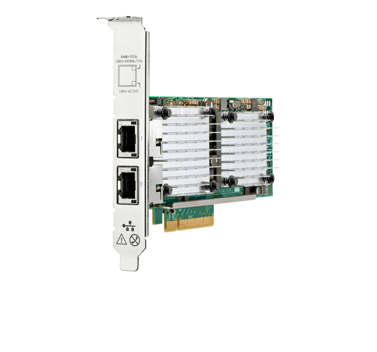 HPE QL41132HLRJ - Adaptador de red - PCIe 3.0 x8 - 10 Gb Ethernet x 2 - para ProLiant DL325 Gen10, DL345 Gen10, DL360 Gen10, DL380 Gen10, XL220n Gen10, XL290n Gen10