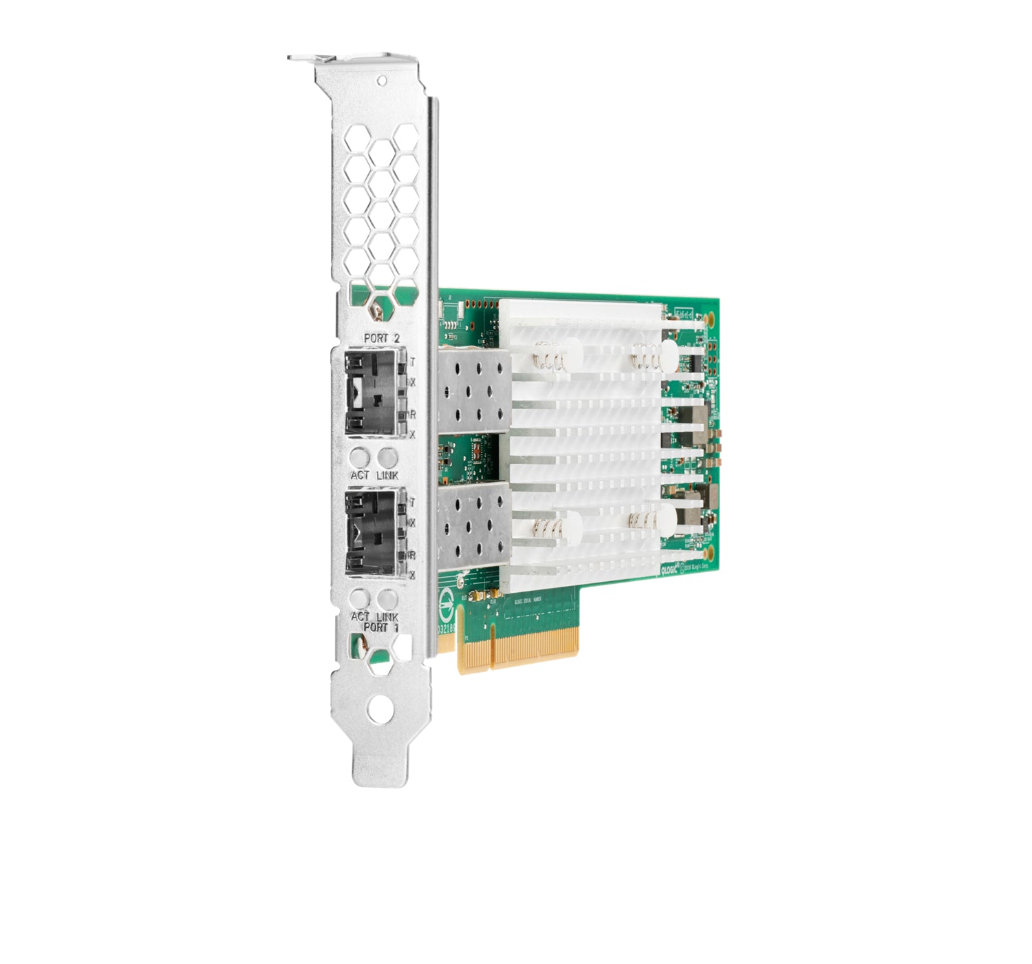 HPE QL41232HLCU - Adaptador de red - PCIe 3.0 x8 - 10 Gb Ethernet / 25 Gb Ethernet SFP28 x 2 - para ProLiant DL325 Gen10, DL345 Gen10, DL360 Gen10, DL380 Gen10, XL220n Gen10, XL290n Gen10