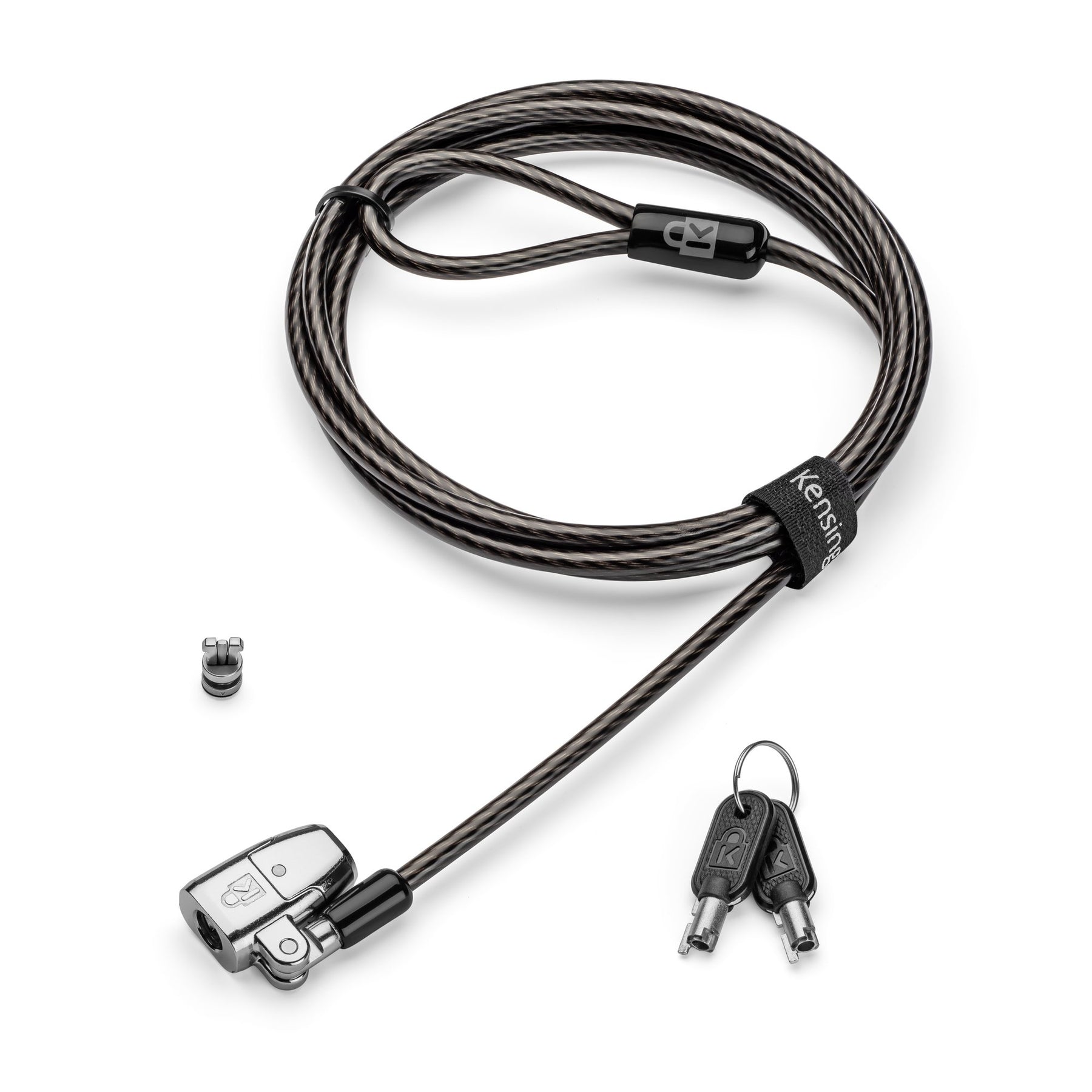 Candado con llave para portátil Kensington ClickSafe 2.0 - Candado con cable de seguridad - 1,8 m