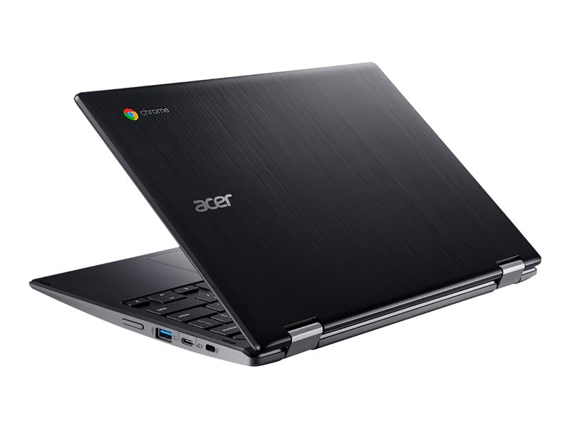 Acer Chromebook Spin 511 R752T-C92Y - Diseño invertido - Intel Celeron N4020 / 1.1 GHz - Chrome OS - UHD Graphics 600 - 4 GB de RAM - 32 GB eMMC - Pantalla táctil de 11,6" AHVA 1366 x 768 (HD) - Wi-Fi 5 - esquisto negro - kbd: español (NX.HPWEB.008?ACER)