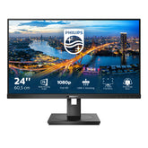 Philips B Line 243B1 - Pantalla LED - 24" (23,8" visibles) - 1920 x 1080 Full HD (1080p) @ 75 Hz - IPS - 250 cd/m² - 1000:1 - 4 ms - HDMI, DisplayPort, USB-C - altavoces - textura negra - para exone go Workstation 1575, go+ Business 1680