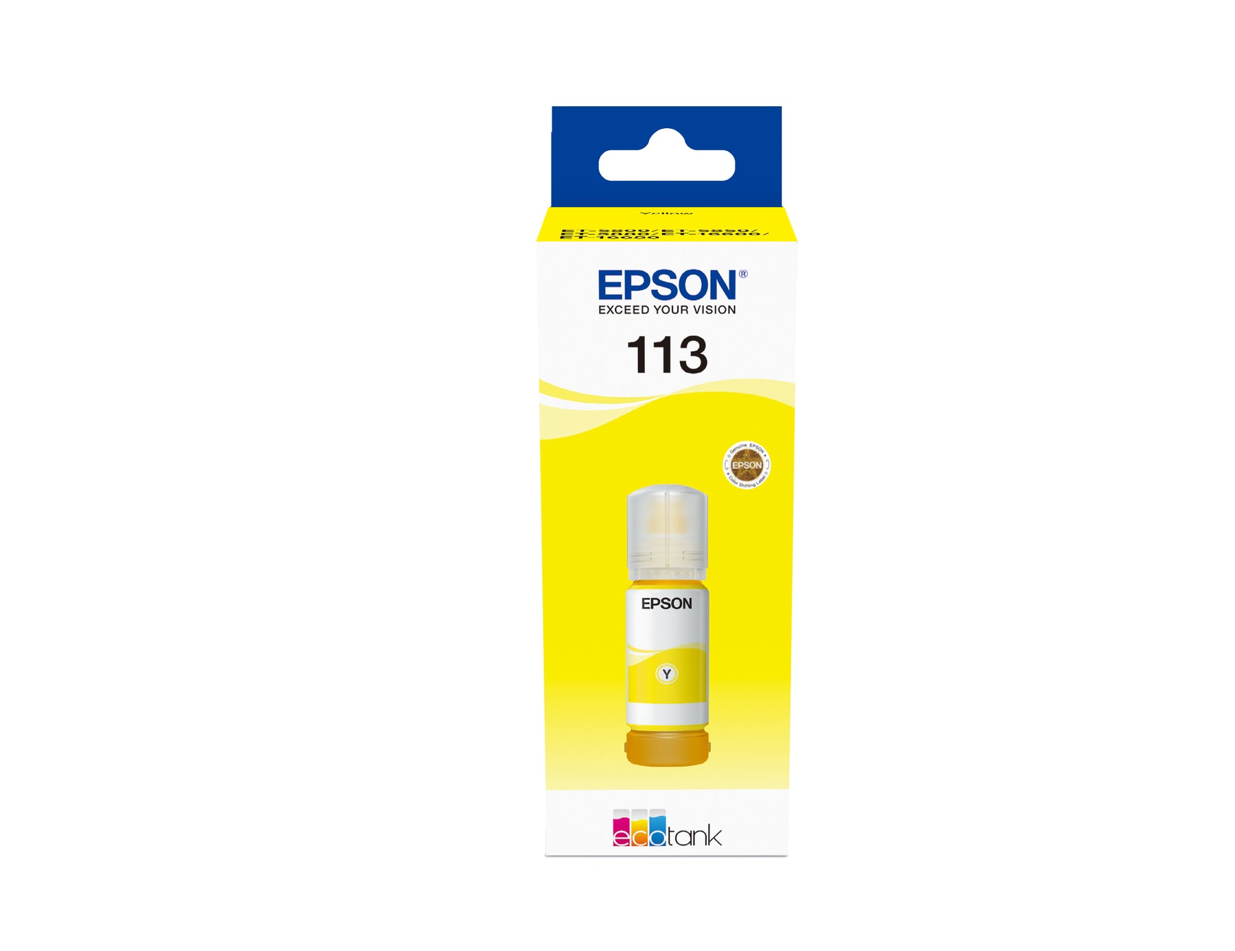 EPSON TINTEIRO AMARELO 113 ET-5800/5850/16600/16650