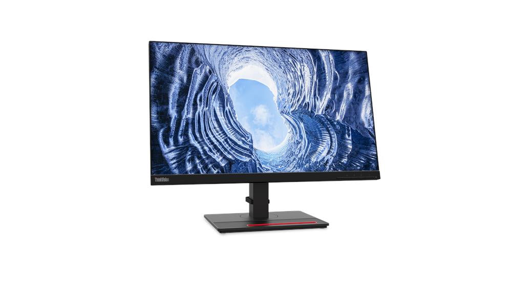 Lenovo ThinkVision T24h-20 - LED Display - 24" - 2560 x 1440 QHD @ 60 Hz - IPS - 300 cd/m² - 1000:1 - 4ms - HDMI, DisplayPort, USB-C - Glossy Black