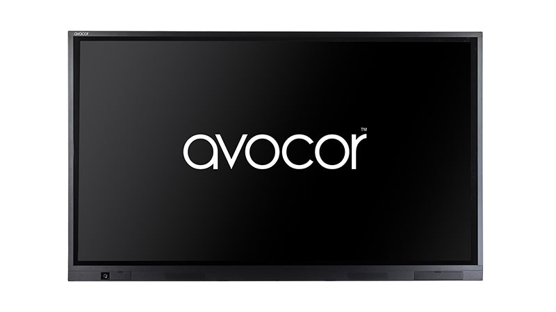 Avocor E8610 - 86" Diagonal Class E-Series LCD display with LED backlight - Interactive digital signage - with touch screen (multi-touch) - 4K UHD (2160p) 3840 x 2160 - LED direct lighting