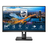 Philips B Line 245B1 - LED display - 24" (23.8" visible) - 2560 x 1440 QHD @ 75 Hz - IPS - 250 cd/m² - 1000:1 - 4 ms - HDMI, DVI-D, DisplayPort - speakers - black texture