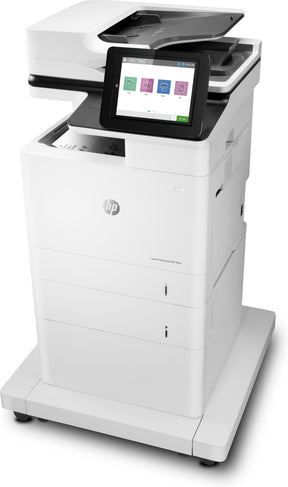 HP LaserJet Enterprise MFP M632fht - Multifunction Printer - B/W - laser - 216 x 863 mm (original) - A4/Legal (media) - up to 61 ppm (copy) - up to 61 ppm (print) - 1200 sheets - 33.6 Kbps - USB 2.0, Gigabit LAN, USB 2.0 host