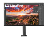 MONITOR LG IPS 32 UHD 4K HDMI DP USB-C ALTAVOCES ERGO TIENE PIVOT 32UN880-B