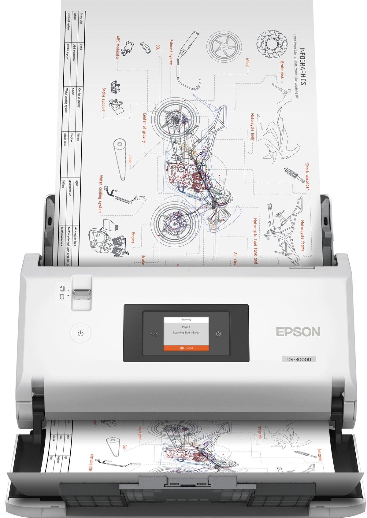 EPSON SCANNER WORKFORCE DS-30000